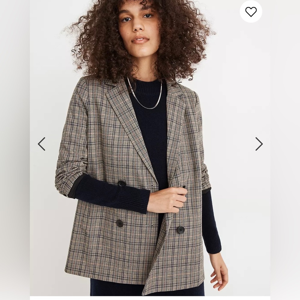 [NWT] Madewell Double Breasted Caldwell Blazer - Sz XL